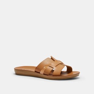 Khoko Women's Asher Flat Slide Tan