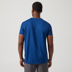 NMA Men's Perfomance Short Sleeve Tee Blue