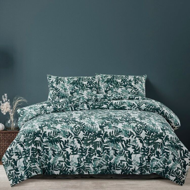 Ardor Solana Quilt Cover Set Teal