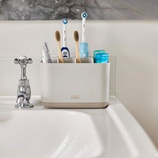 Joseph Joseph Easystore Large Toothbrush Caddy Ecru Ecru