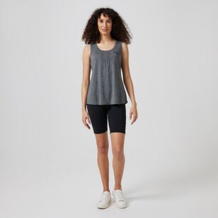 FILA Women's Lori Tank Charcoal Marle S