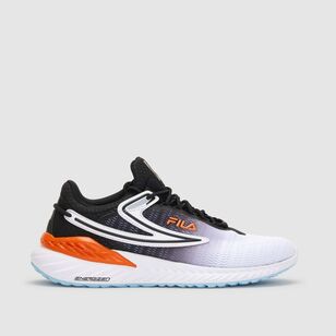 FILA Men's Rapid Flash 22 Runner Black & Orange