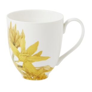 Maxwell & Williams Royal Botanic Gardens 350 ml Australian Orchids Mug Yellow