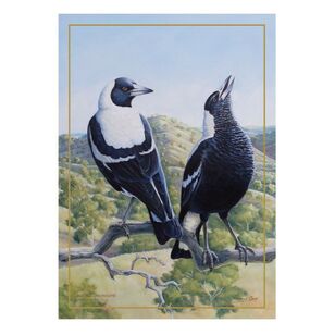 Maxwell & Williams Katherine Castle Birds 10 Year 50 x 70 cm Magpie Tea Towel