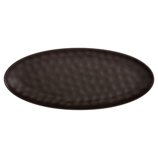 Maxwell & Williams Gravity Oval Platter 50x21cm Black Gift Boxed