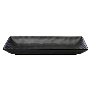 Maxwell & Williams Gravity Rectangular Platter 39x24cm Black Gift Boxed