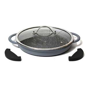 Classica Diamond Stone Diecast Grill Pan 30cm