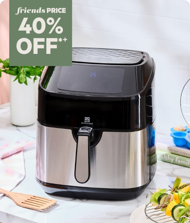 40% Off Full Priced Air Fryers by Smith+Nobel & Healthy Choice