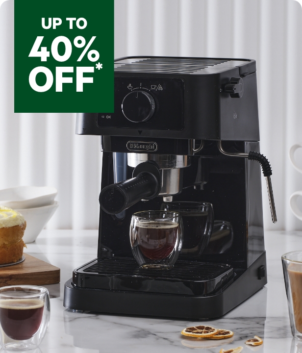 Up To 40% Off All Coffee Machines