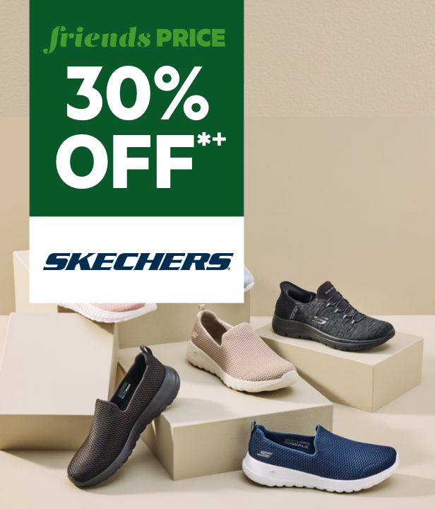 30% Off Full Priced Skechers