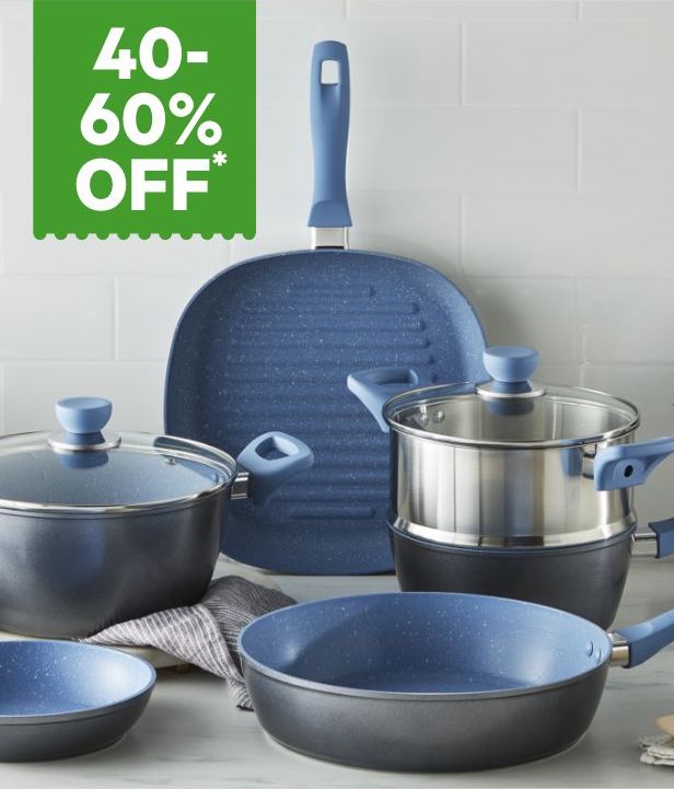 40% To 60% Off All Cookware