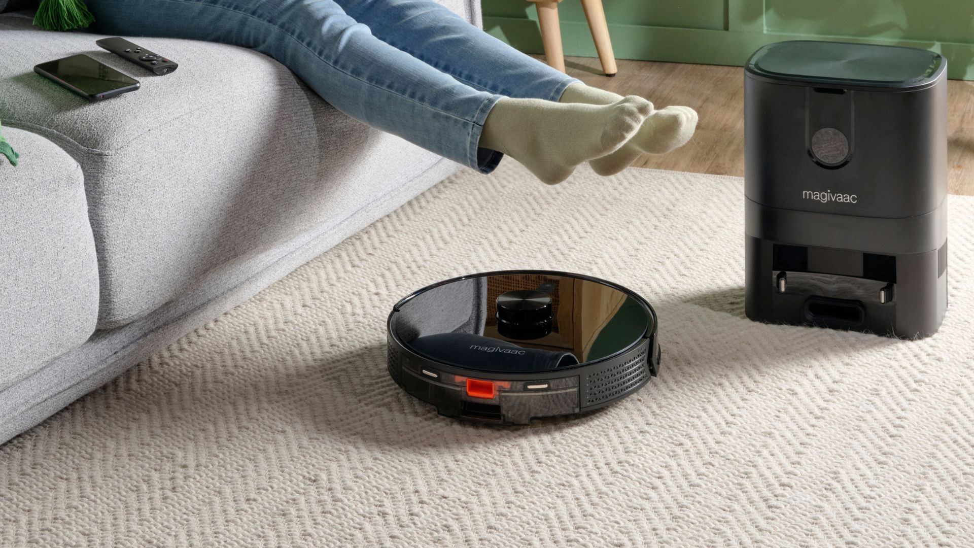 Magivaac Laser Robot Vacuum and Mop With Auto Disposable Station RV4500