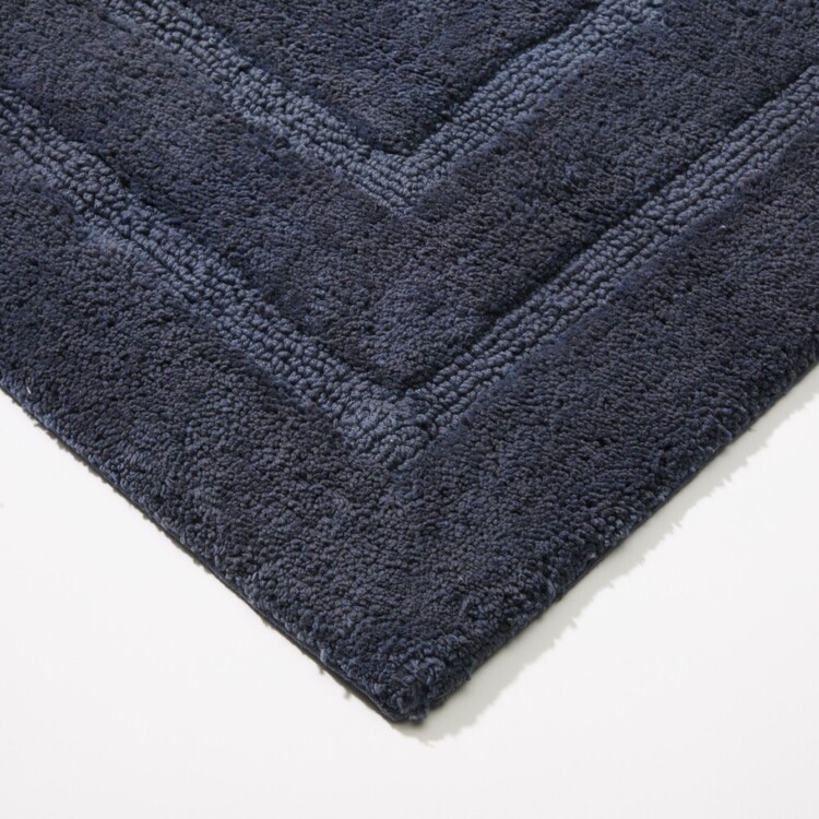 Elysian Tufted Standard Bath Mat Blue