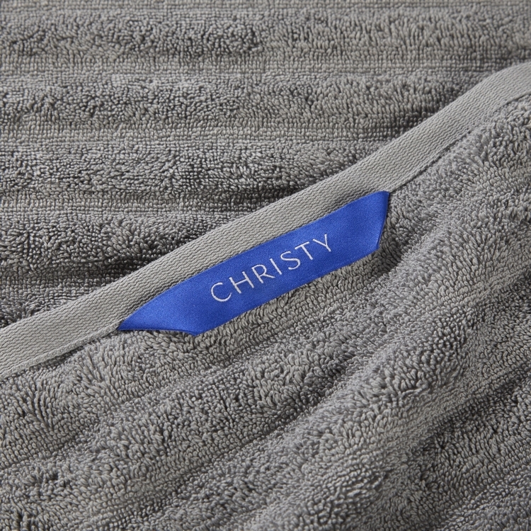 Christy Kensington Towel Collection Charcoal