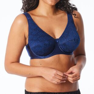 Fayreform Women's Charlotte Underwire Bra Blue