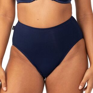 Sloggi Women's Hikini 2 Pack Beige & Navy