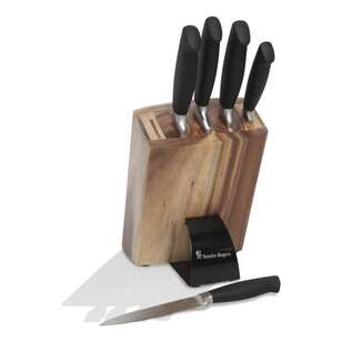 Stanley Rogers 6-Piece Quickdraw Knife Block Set