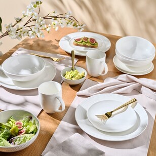 Maxwell & Williams White Basics Diamonds 16-Piece Dinner Set