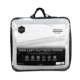 Ardor 1500gsm High Loft Mattress Topper Queen Bed Queen