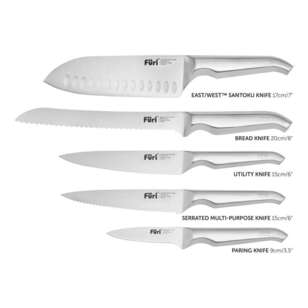 Furi Pro 6-Piece Segmented Knife Block Set