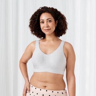 Playtex Women's Comfort Revolution Contour Wirefree Bra Grey