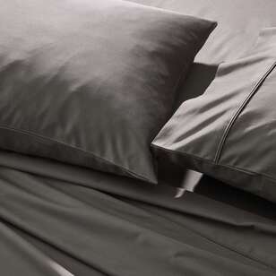 Elysian 400 Bamboo Cotton Sheet Set Charcoal