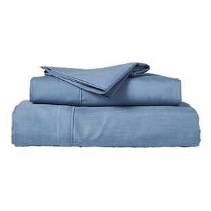 Odyssey Living Bamboo Blend Sheet Set Sterling Blue