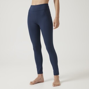 LMA Active Women's Core Blockout Full Length Leggings Navy