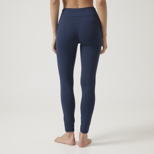 LMA Active Women's Core Blockout Full Length Leggings Navy