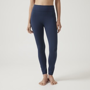 LMA Active Women's Core Blockout Full Length Leggings Navy