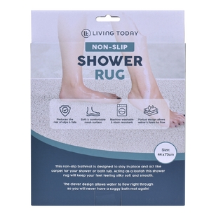 Living Today Non-Slip Shower Rug