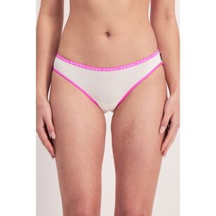 Bonds Women's Hipster Bikini 3 Pack Stripe Pink