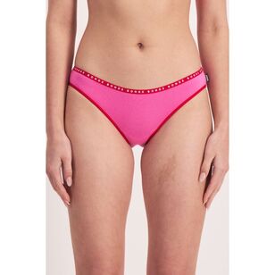 Bonds Women's Hipster Bikini 3 Pack Stripe Pink