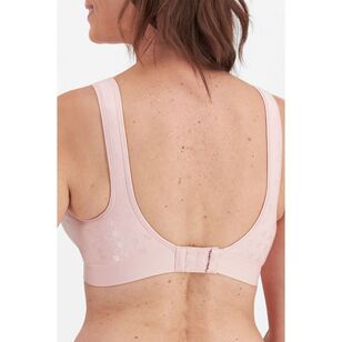 Playtex Women's Comfort Revolution Dot Bra 2 Pack Pink & Brown