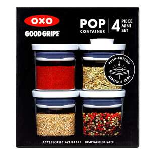 OXO Pop 2.0 4-Piece Mini Set