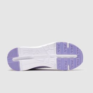 FILA Women's Classico Runner Lilac & White