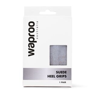 Waproo Platinum Suede Heel Grips