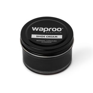 Waproo Platinum Shoe Cream Black 50 mL