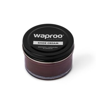 Waproo Platinum Shoe Cream Brown Medium Brown 50 mL