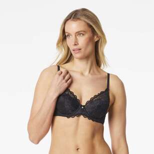 Bendon Women's Embrace Full Coverage Contour Bra Black