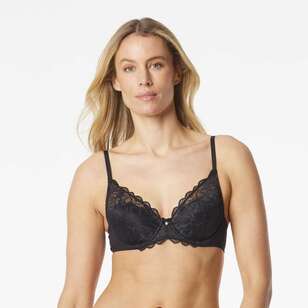 Bendon Women's Embrace Full Coverage Contour Bra Black