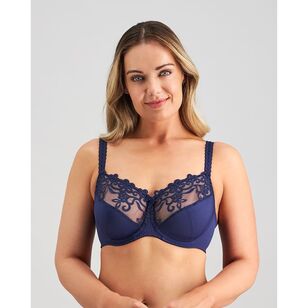 Fayreform Women's Coral Underwire 2 Pack Bra Cream & Blue