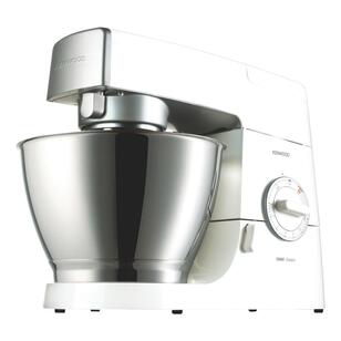 Kenwood Classic Chef 4.6L Mixer in White with Silver Trim KM336