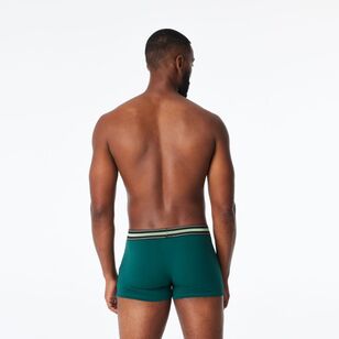 Underworks Men's Fly Front Trunk 3 Pack Charcoal