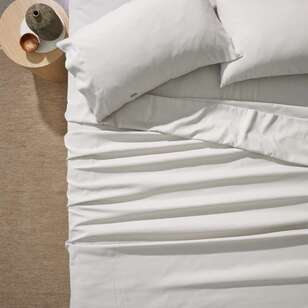 Soren 100% Recycled Microfibre Sheet Set Silver