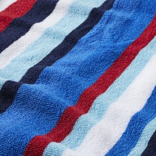 Soren Alani Beach Towel Blue & Red 80 x 160 cm