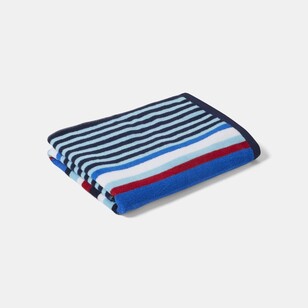 Soren Alani Beach Towel Blue & Red 80 x 160 cm