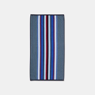 Soren Alani Beach Towel Blue & Red 80 x 160 cm