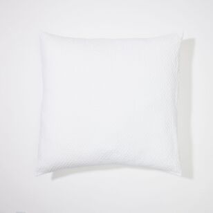 Shaynna Blaze Richmond Cotton Jacquard Bed Cushion White