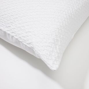 Shaynna Blaze Richmond Cotton Jacquard Bed Cushion White